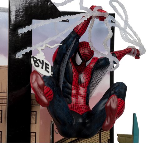 Marvel Collection Wave 6 Spider-Man #6 1:10 Scale Posed Figure with Scene