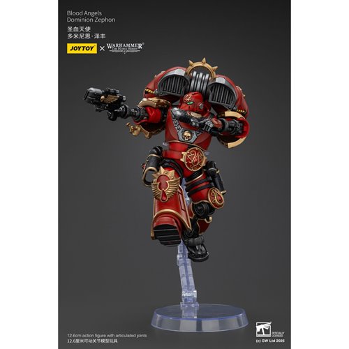 Joy Toy Warhammer The Horus Heresy Blood Angels Dominion Zephon 1:18 Scale Action Figure