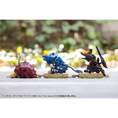 Zoids: Chaotic Century Command Wolf Irvine Special (Clear Parts Append) D-Style Model Kit