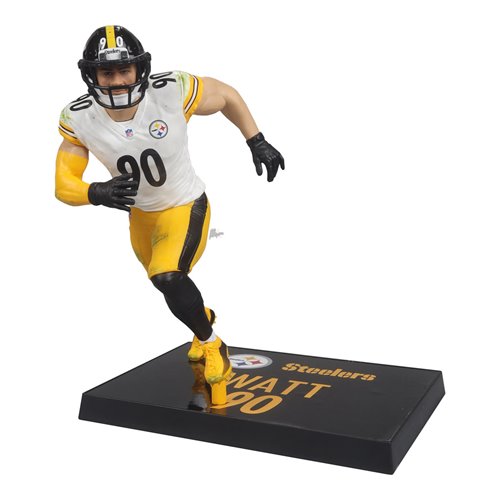 NFL SportsPicks 2024 Wave 2 Pittsburgh Steelers TJ Watt 7-Inch Scale Posed Figure