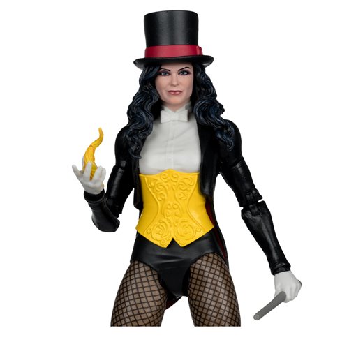DC McFarlane Collector Edition Wave 13 #53 Zatanna with Detective Chimp DC Classic 7-Inch Scale Acti