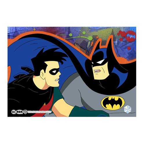 Batman: The Animated Series Christmas with the Joker #1109 Animation Cel Artist Edition Framed Art P