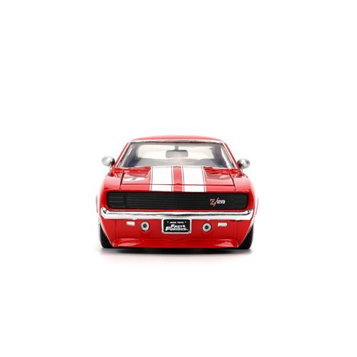 Fast and Furious 1969 Chevrolet Camaro Red 1:24 Scale Die-Cast Metal Vehicle