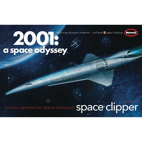 2001: A Space Odyssey Orion III Space Clipper 1:350 Scale Model Kit