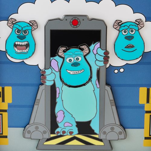 Monsters, Inc. Sully Mixed Emotions Pin 4-Pack