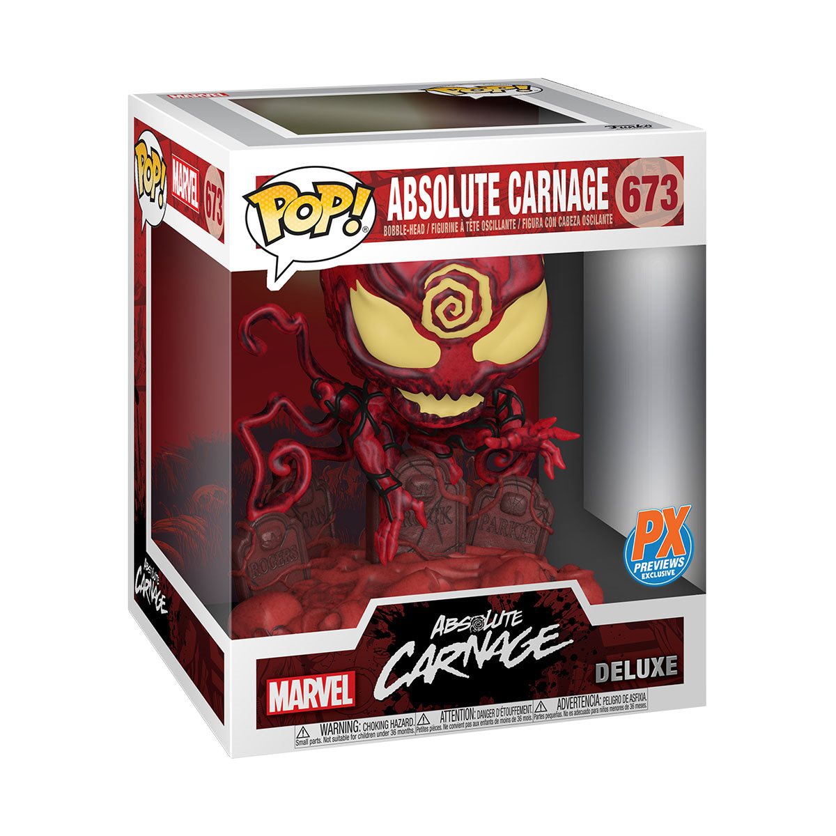 Marvel Heroes Absolute Carnage Deluxe Pop! Figure - Previews Exclusive