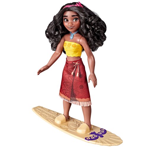 Disney Princess Surfer Moana Fashion Doll and Surfboard