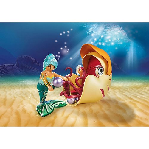 Playmobil 70098 Magical Mermaids with Sea Snail Gondola