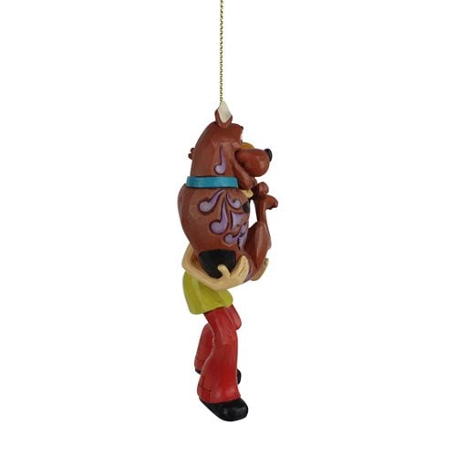 Scooby-Doo Shaggy Holding Scooby Ornament by Jim Shore