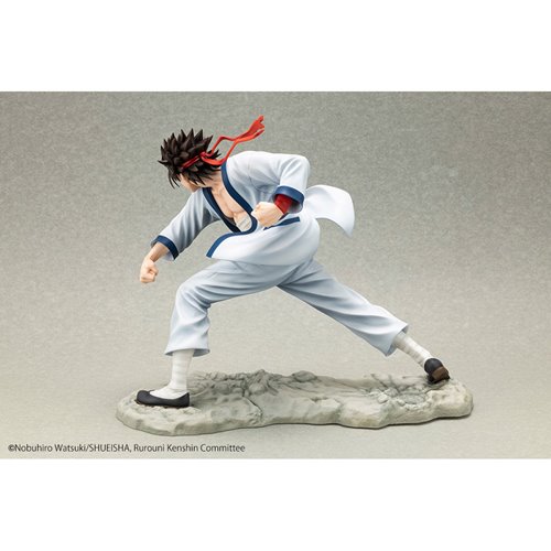 Rurouni Kenshin Sanosuke Sagara ARTFX J 1:8 Scale Statue