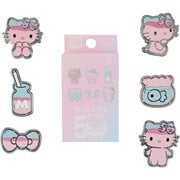 Hello Kitty 50th Anniversary Clear and Cute Mystery Box Pin Case of 12