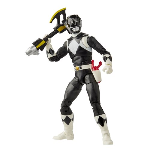 Power Rangers Lightning Collection Mighty Morphin Black Ranger 6-Inch Action Figure