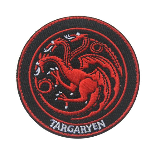 Game of Thrones House of Targaryen Embroidered Patch
