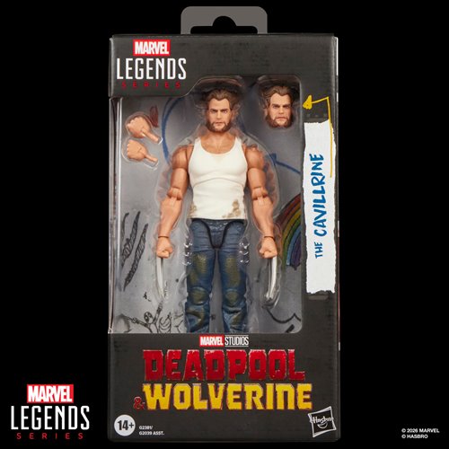 Deadpool Wolverine Marvel Legends 6-Inch Action Figure Wave 3 Set of 3