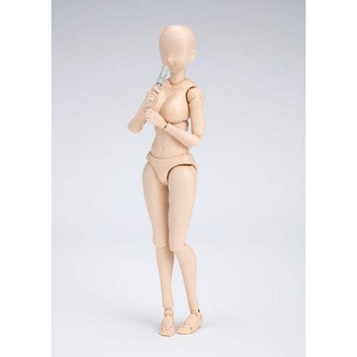 Female Body Chan Kentaro Yabuki Edition DX Set Pale Orange Color Version S.H.Figuarts Action Figure