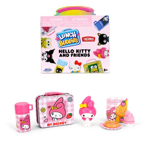 Sanrio Hello Kitty and Friends Lunch Buddies Blind Box Mini-Figure Case of 24