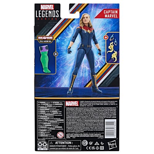 The Marvels Marvel Legends Collection Captain Marvel 6-Inch Action Figure
