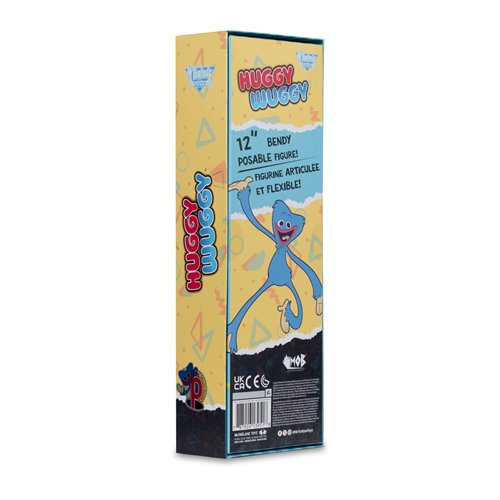 Poppy Playtime Wave 1 Huggy Wuggy 12-Inch Bendable Figure