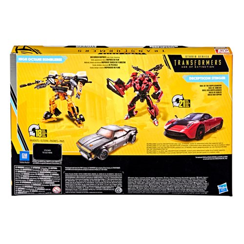 Transformers Buzzworthy Bumblebee Studio Series Battle Packs Wave 1 Case of 4
