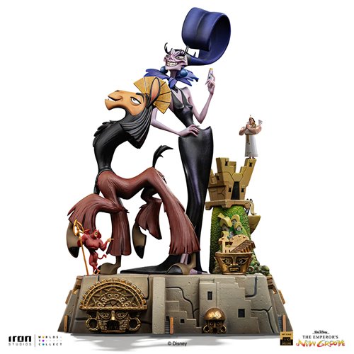 The Emperor's New Groove Kuzco & Yzma Deluxe 1:10 Art Scale Limited Edition Statue