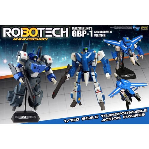 Robotech 30th Anniversary Max Sterlings GBP-1J Heavy Armor Veritech Transformable Action Figure
