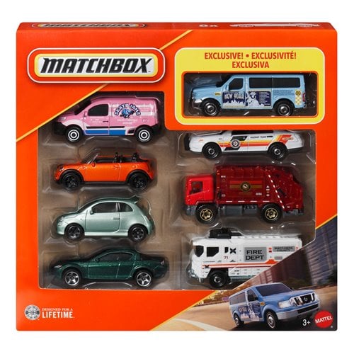 Matchbox 1:64 Scale 2026 Wave 3 Die-Cast Vehicle 8-Pack Case of 6