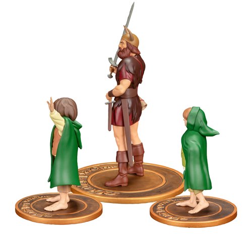 The Lord of the Rings Animated Film PVC Wave 2 Figures Set of 3