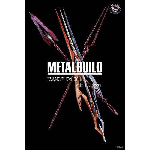 Evangelion 3 Spears Set 30th Anniversary Metal Build Accessory Pack