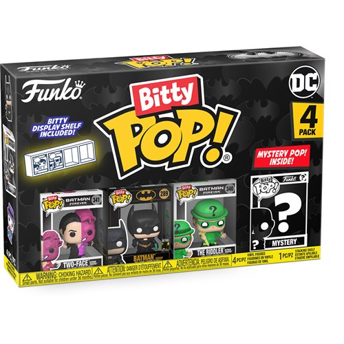 Batman 85th Anniversary Two-Face Funko Bitty Pop! Mini-Figure 4-Pack