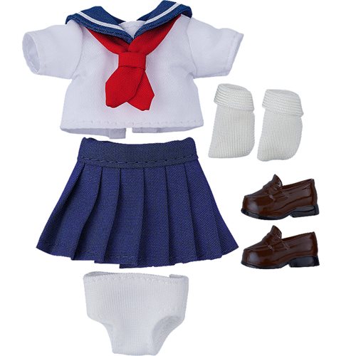 Nendoroid Doll Short-Sleeved Sailor Outfit (Navy) Outfit Set