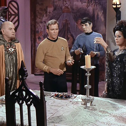 Star Trek Catspaw Enterprise Miniature Prop Replica
