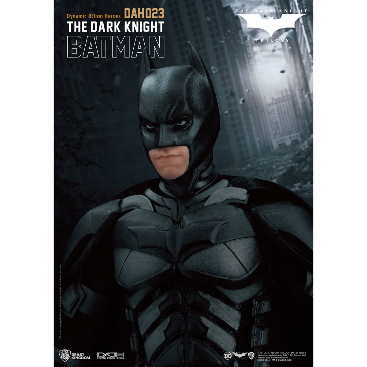 【格安通販】BEAST KINGDOM DAH-023 バットマン ダークナイト 1/9 フィギュア / DYNAMIC 8CTION HEROES BATMAN DARK KNIGHT バットマン