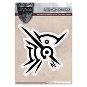 Dishonored 2 Mark of the Outsider Black Window Decal