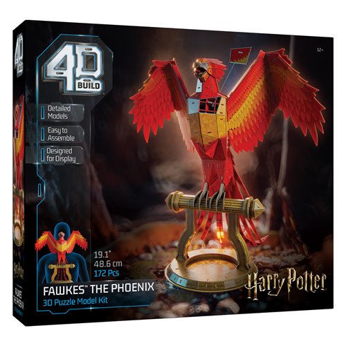 Harry Potter 4D Build Fawkes the Phoenix 3D Puzzle Model Kit