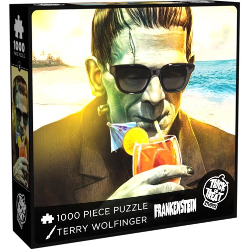 Frankenstein at the Beach 1000-Piece Puzzle