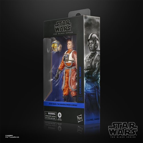 Star Wars The Black Series The Mandalorian & Grogu Colonal Ward 6-Inch Action Figure