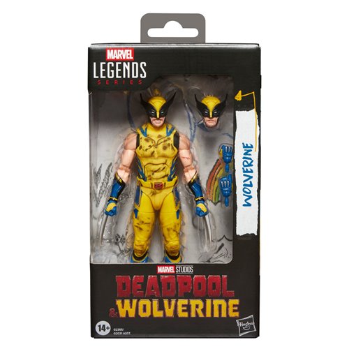 Deadpool & Wolverine Marvel Legends 6-Inch Action Figure Wave 2 Case of 6