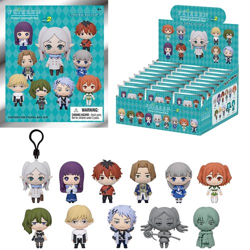 Frieren: Beyond Journeys End Series 2 3D Foam Bag Clip Display Case of 24