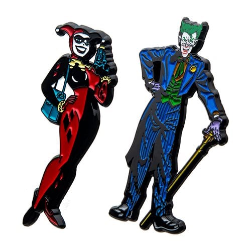 Harley Quinn and Joker Pin Set