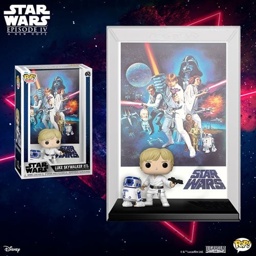 Star Wars: Episode IV - A New Hope Funko Pop! Movie Poster Figure #02 with Case