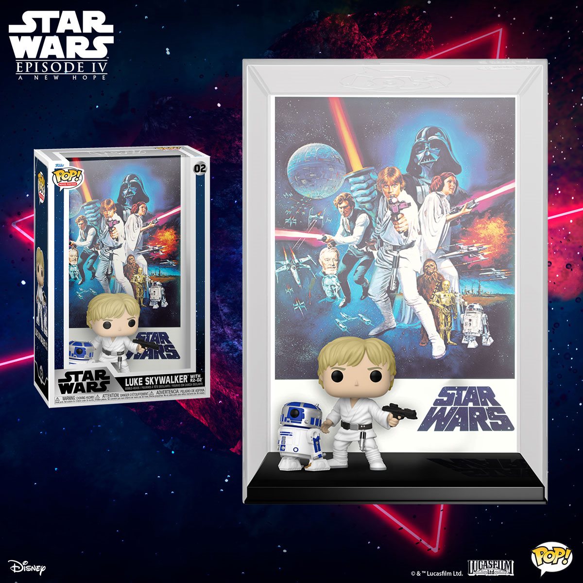 Star Wars: Episode IV - A New Hope Funko Pop! Movie Poster Figure