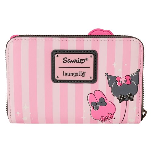 Sanrio My Melody And Kuromi Zip Around Wallet