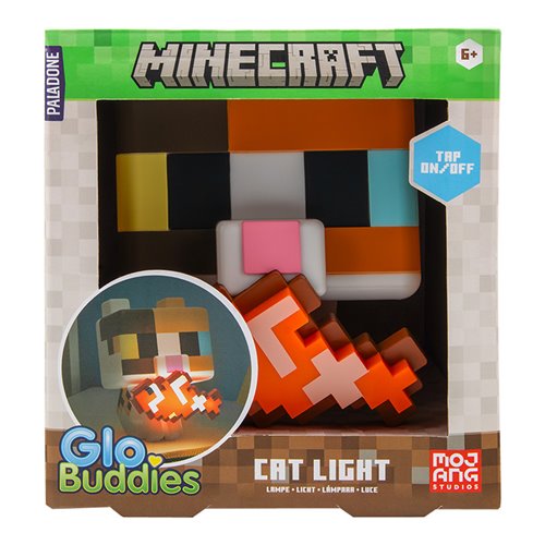 Minecraft Cat GloBuddies Light
