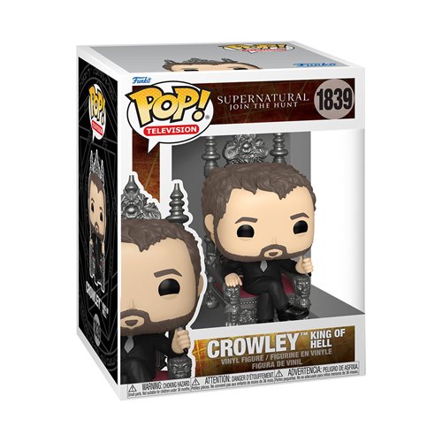 Supernatural Crowley King of Hell Throne Premium Funko Pop! Vinyl Figure