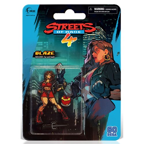 Streets Of Rage 4 Blaze Fielding Side-Scroller Pin Set