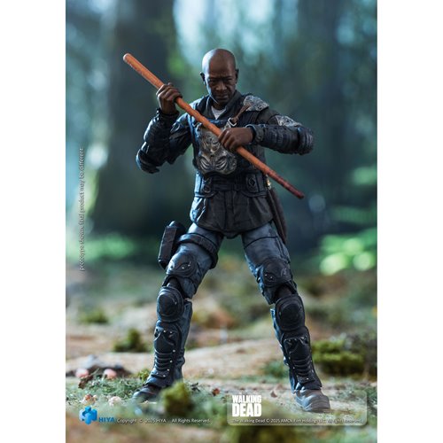 The Walking Dead Morgan Jones 4-Inch Exquisite Mini Series 1:18 Scale Action Figure