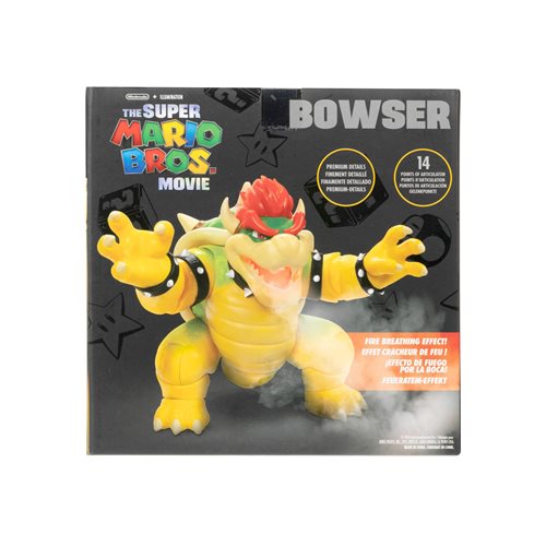Super Mario Movie Fire Breathing Bowser 7-Inch Figure