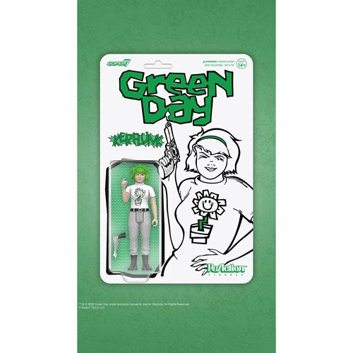 Green Day 3 3/4-Inch Kerplunk Girl ReAction Figure