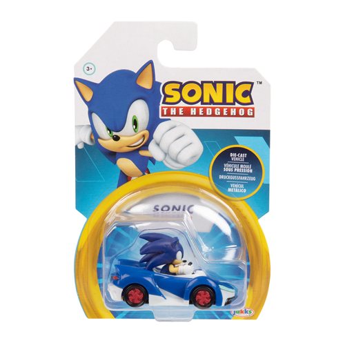 Sonic the Hedgehog 1:64 Scale Die-cast Vehicles Wave 2 Case of 8