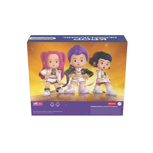 Kpop Demon Hunters Huntr/X Little People Collector Figure Set